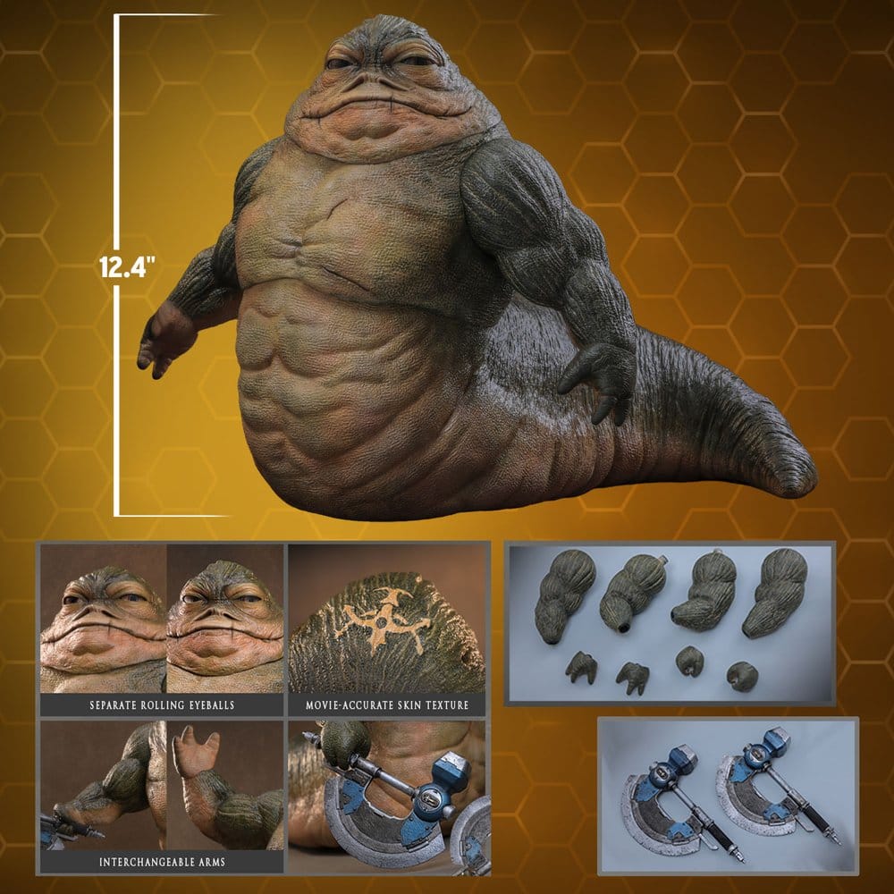 Star Wars Movie Masterpiece Figura 1/6 Rotta The Hutt 32 cm