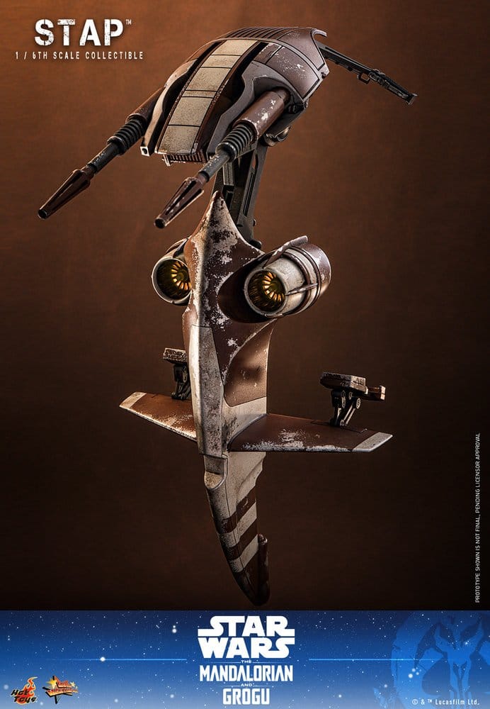 Star Wars: The Mandalorian & Grogu Movie Masterpiece Accesorio 1/6 STAP 32 cm