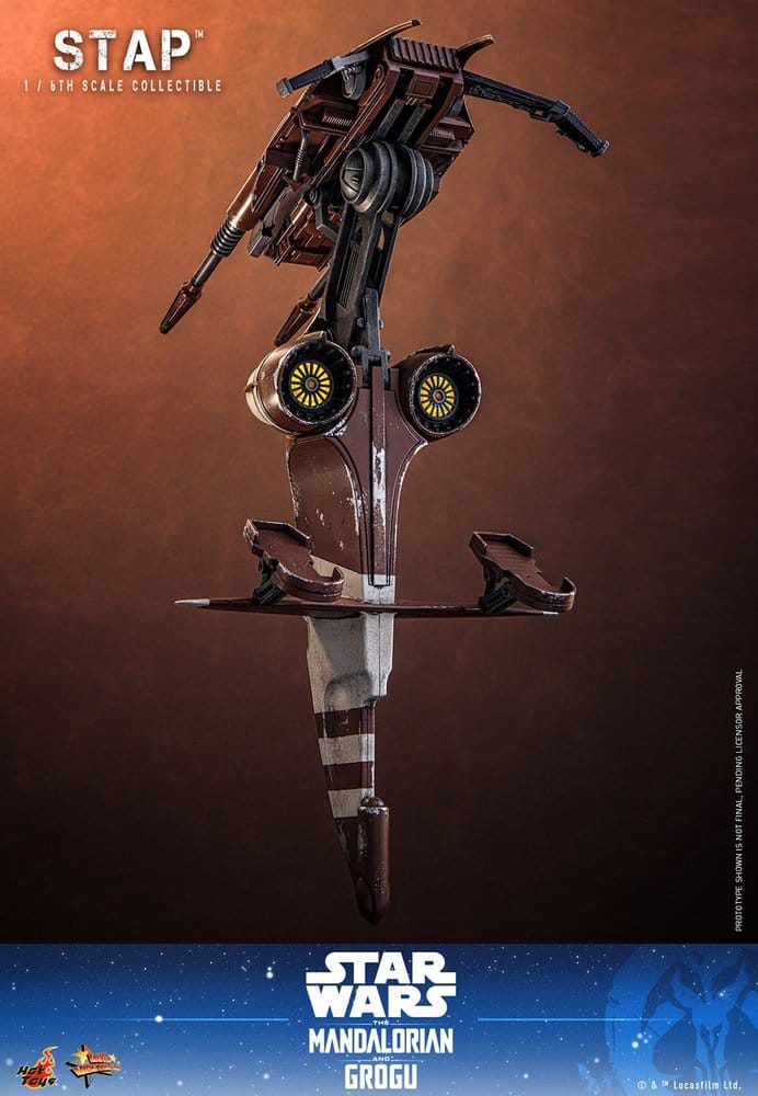 Star Wars: The Mandalorian & Grogu Movie Masterpiece Accesorio 1/6 STAP 32 cm