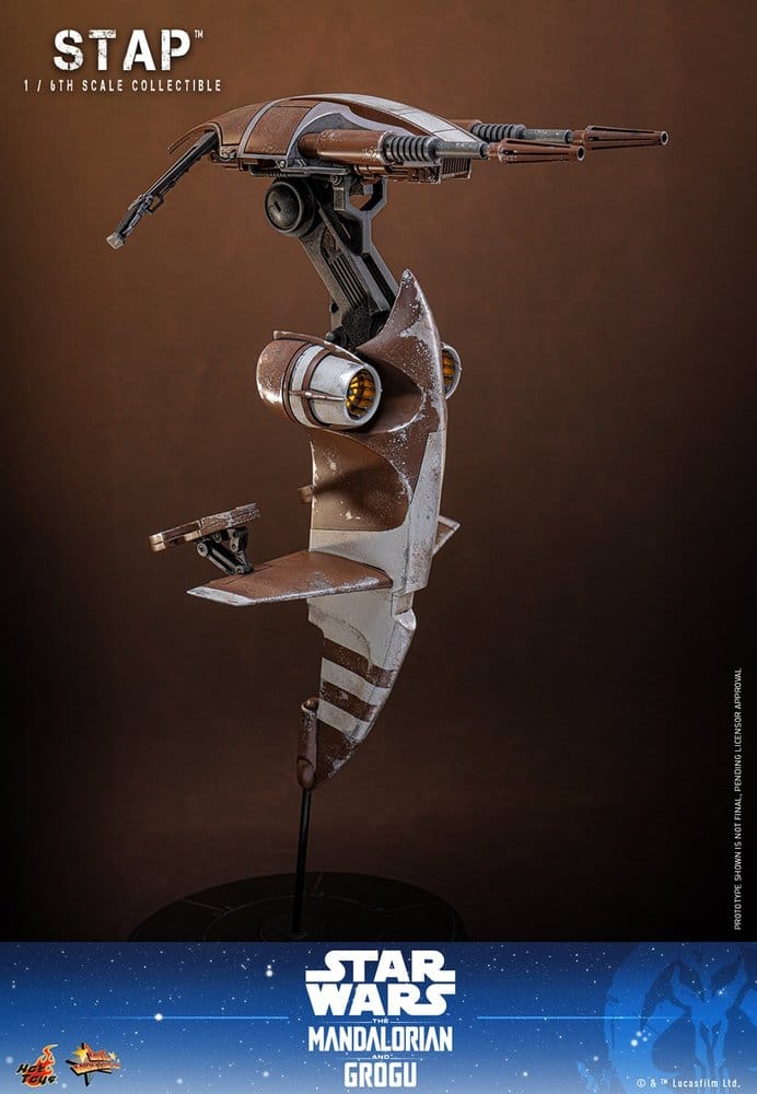 Star Wars: The Mandalorian & Grogu Movie Masterpiece Accesorio 1/6 STAP 32 cm