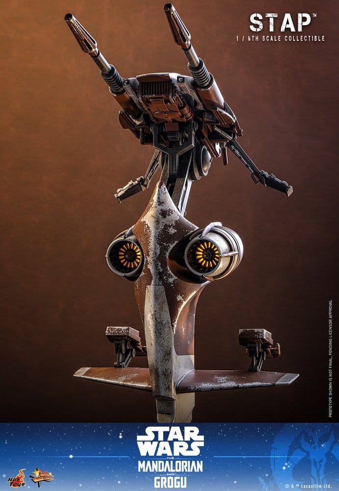 Star Wars: The Mandalorian & Grogu Movie Masterpiece Accesorio 1/6 STAP 32 cm