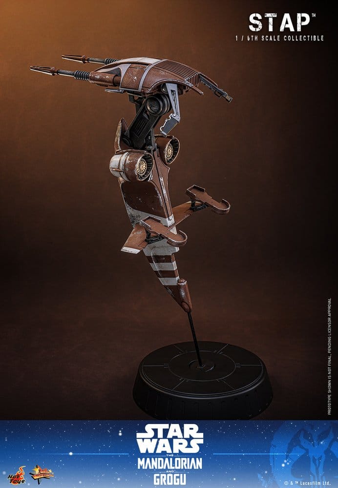 Star Wars: The Mandalorian & Grogu Movie Masterpiece Accesorio 1/6 STAP 32 cm