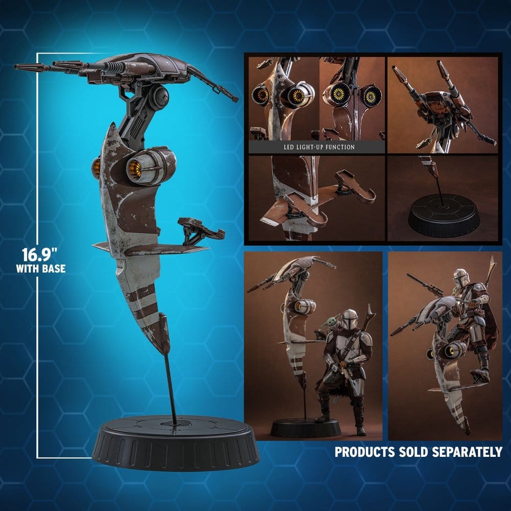 Star Wars: The Mandalorian & Grogu Movie Masterpiece Accesorio 1/6 STAP 32 cm