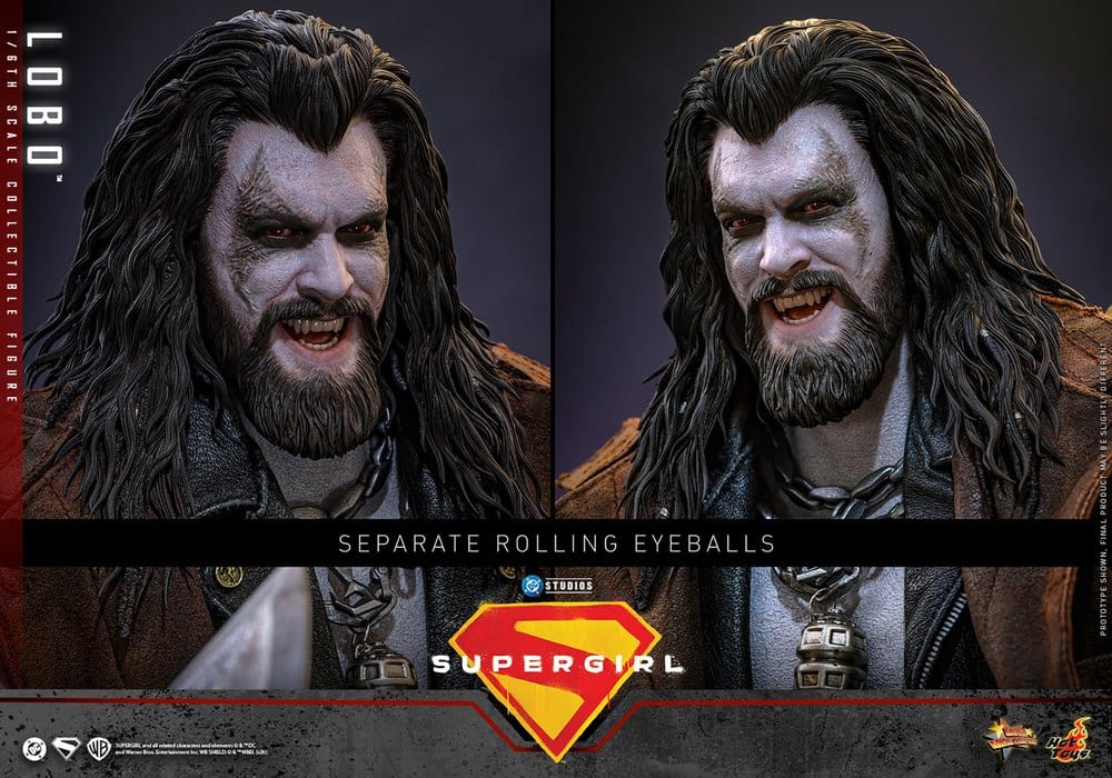 DC Comics Movie Masterpiece Figura 1/6 Lobo 33 cm