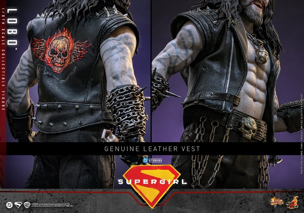 DC Comics Movie Masterpiece Figura 1/6 Lobo 33 cm