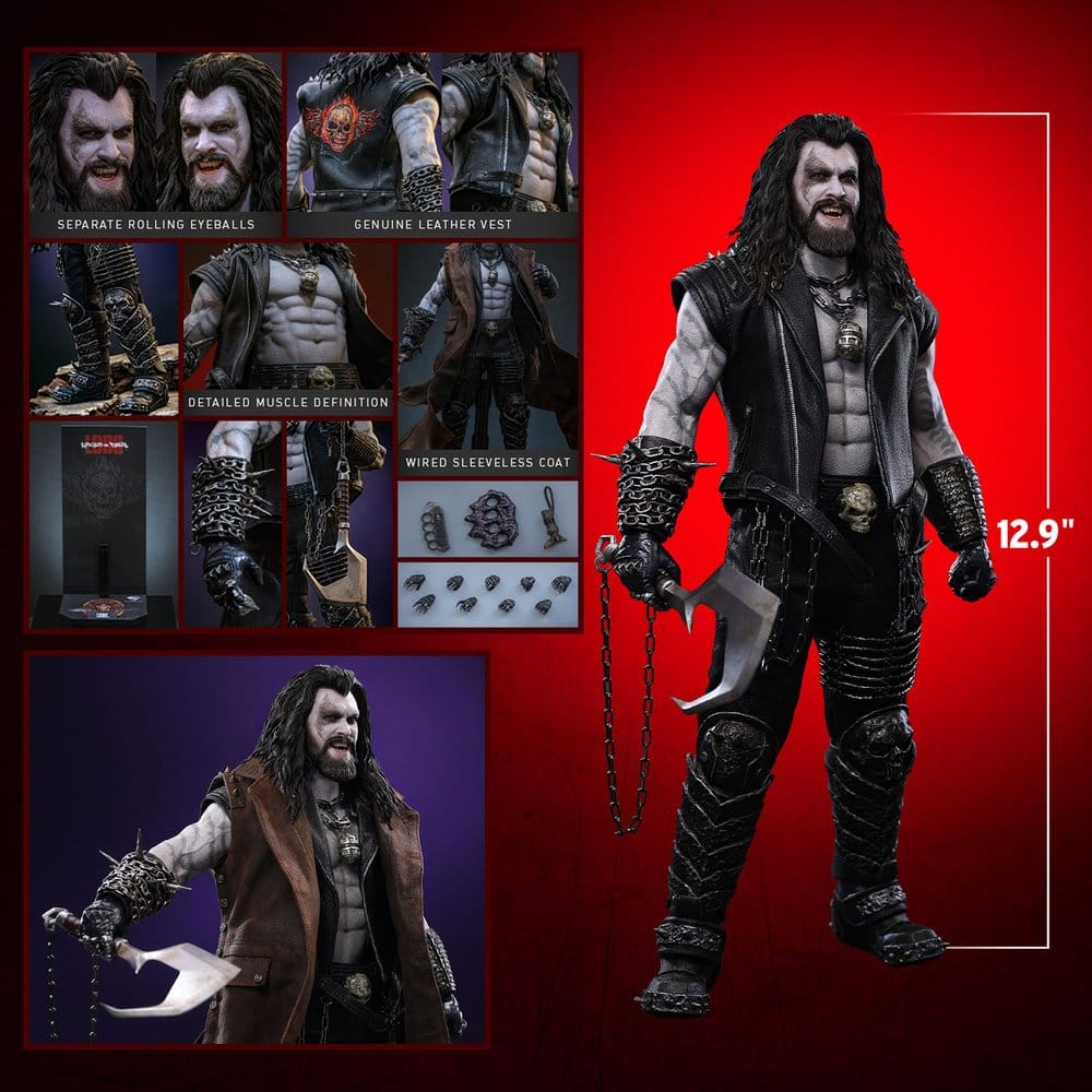 DC Comics Movie Masterpiece Figura 1/6 Lobo 33 cm