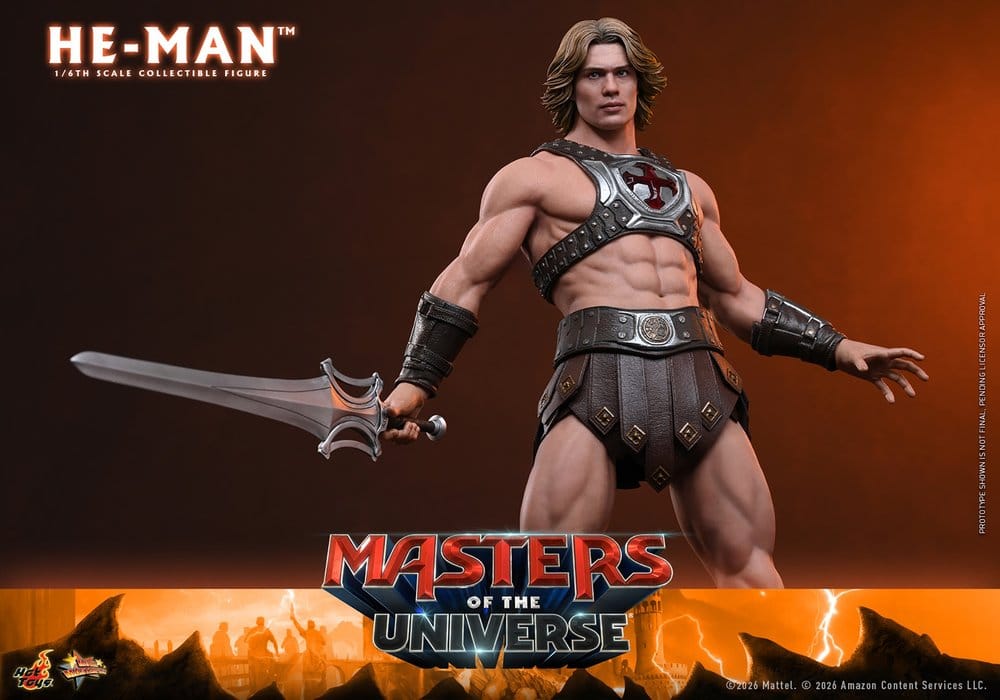 Masters of the Universe Movie Masterpiece Figura 1/6 He-Man 31 cm
