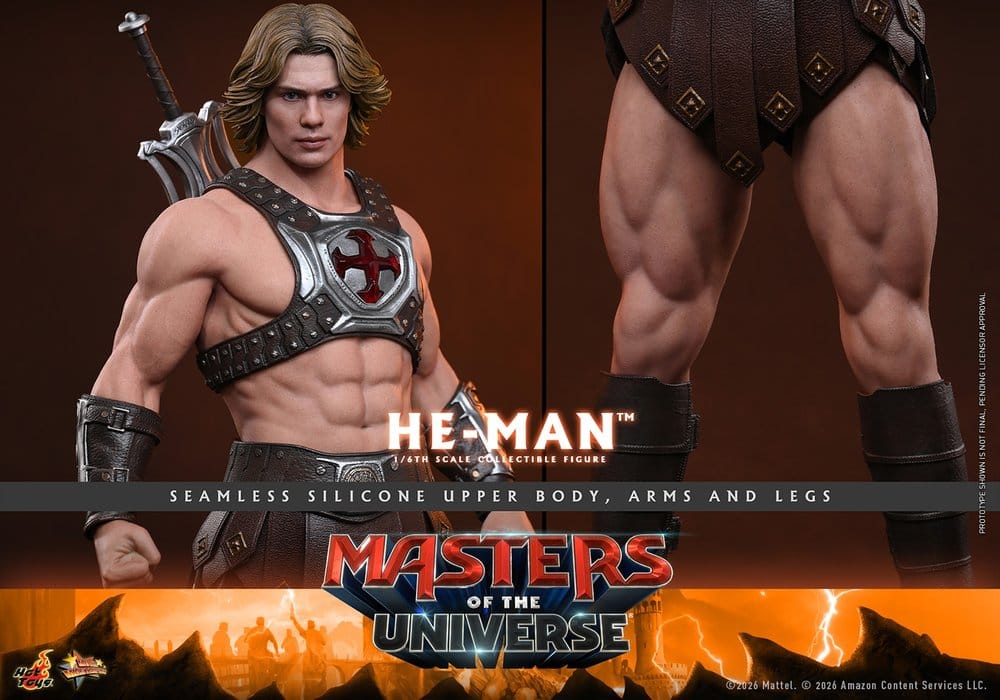 Masters of the Universe Movie Masterpiece Figura 1/6 He-Man 31 cm