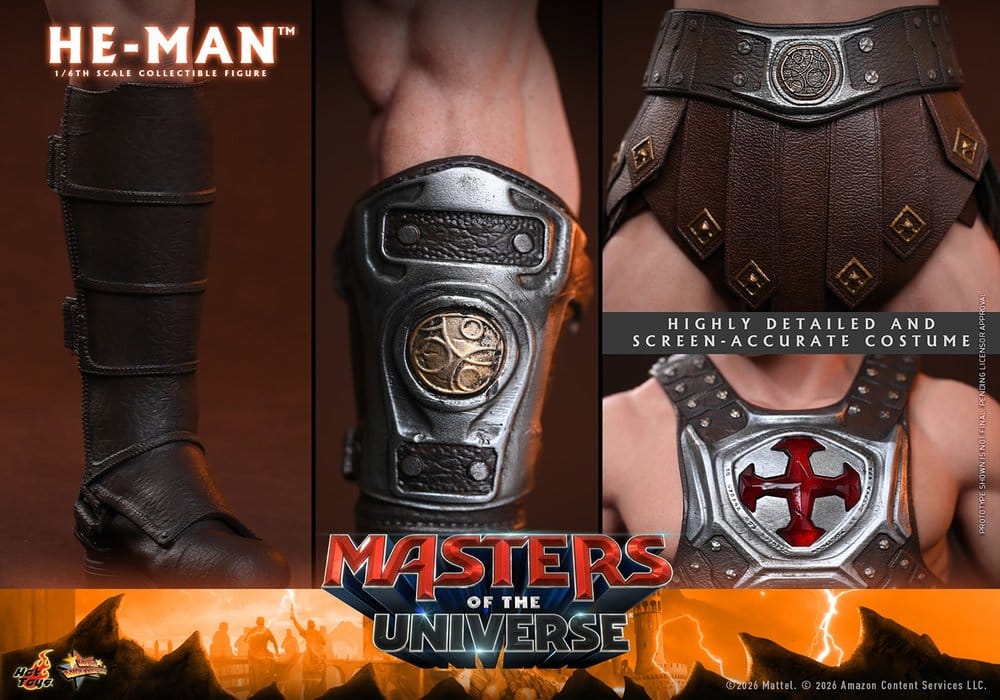 Masters of the Universe Movie Masterpiece Figura 1/6 He-Man 31 cm