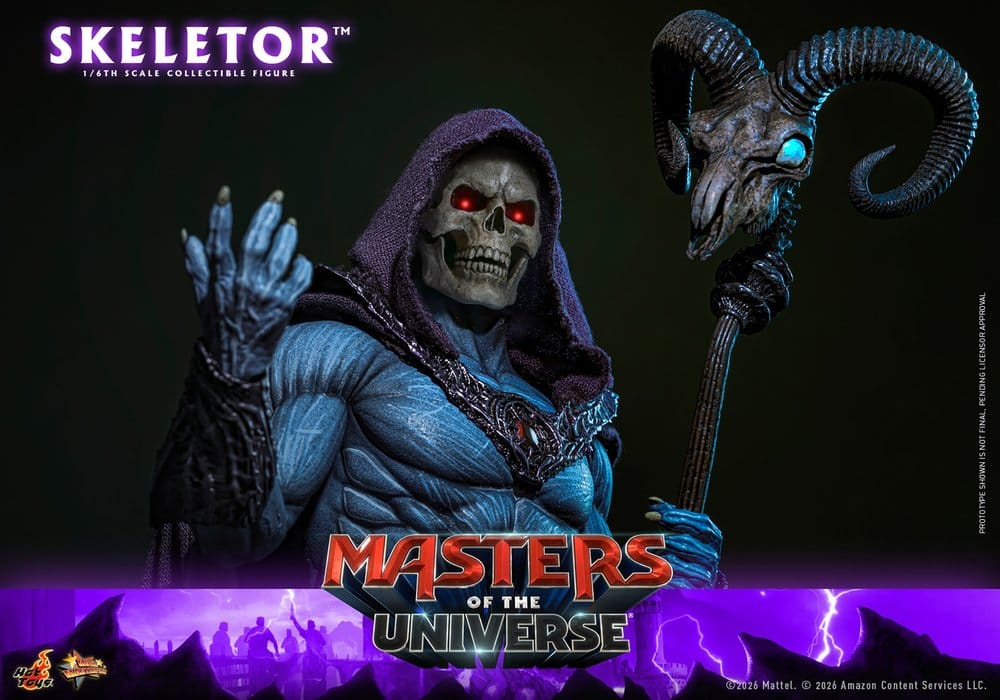 Masters of the Universe Movie Masterpiece Figura 1/6 Skeletor 31 cm