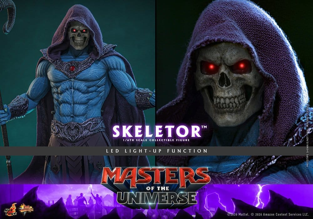 Masters of the Universe Movie Masterpiece Figura 1/6 Skeletor 31 cm