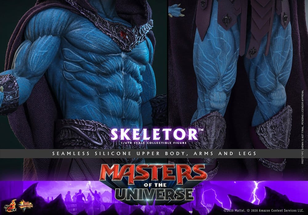 Masters of the Universe Movie Masterpiece Figura 1/6 Skeletor 31 cm