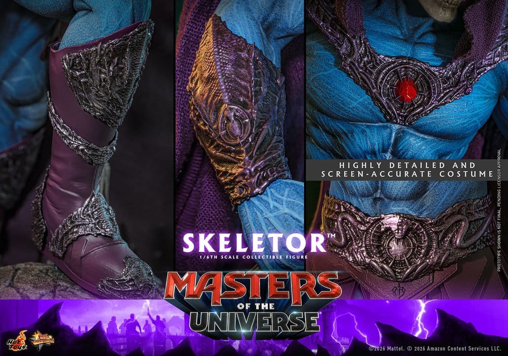 Masters of the Universe Movie Masterpiece Figura 1/6 Skeletor 31 cm
