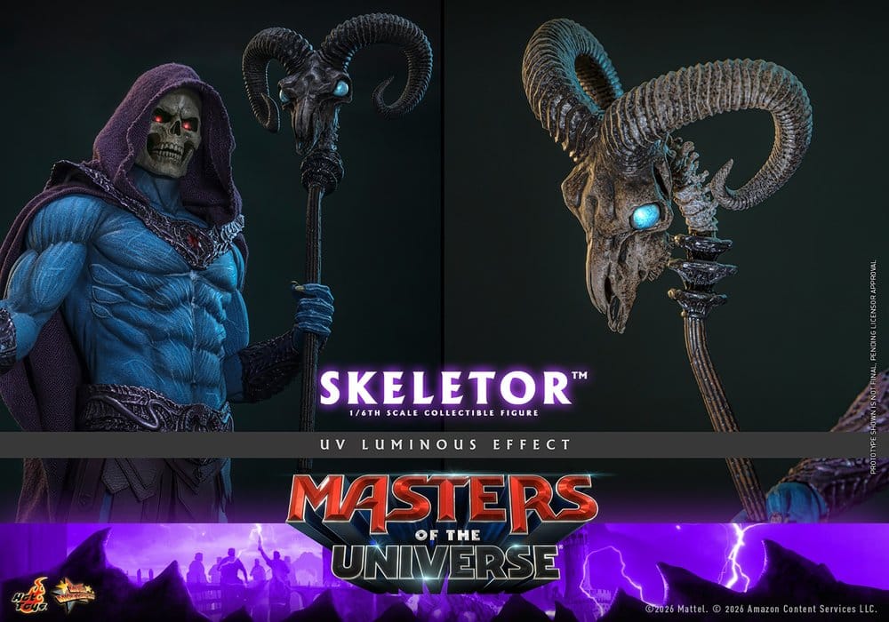 Masters of the Universe Movie Masterpiece Figura 1/6 Skeletor 31 cm