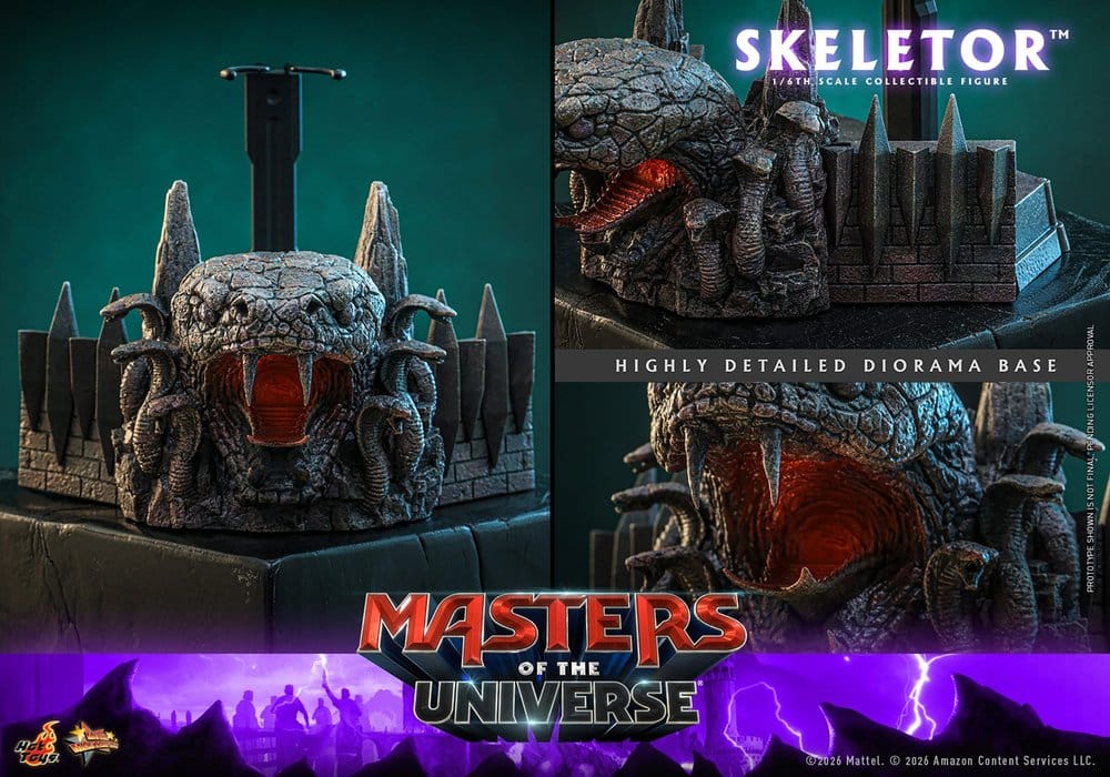 Masters of the Universe Movie Masterpiece Figura 1/6 Skeletor 31 cm