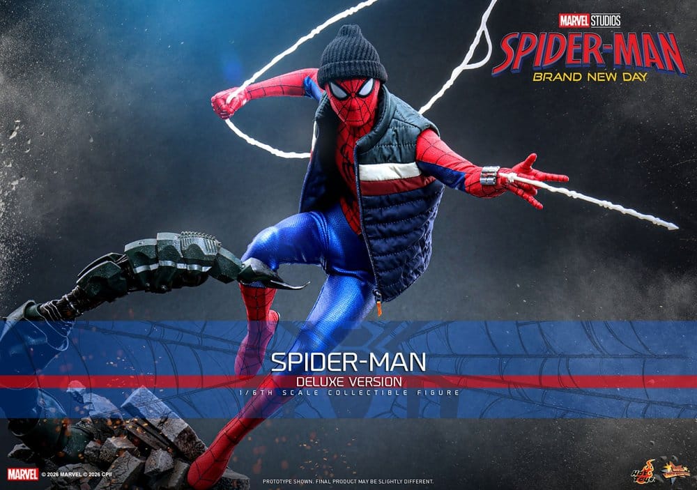 Marvel Spider-Man: Brand New Day Figura 1/6 Spider-Man (Versión Deluxe) 29 cm