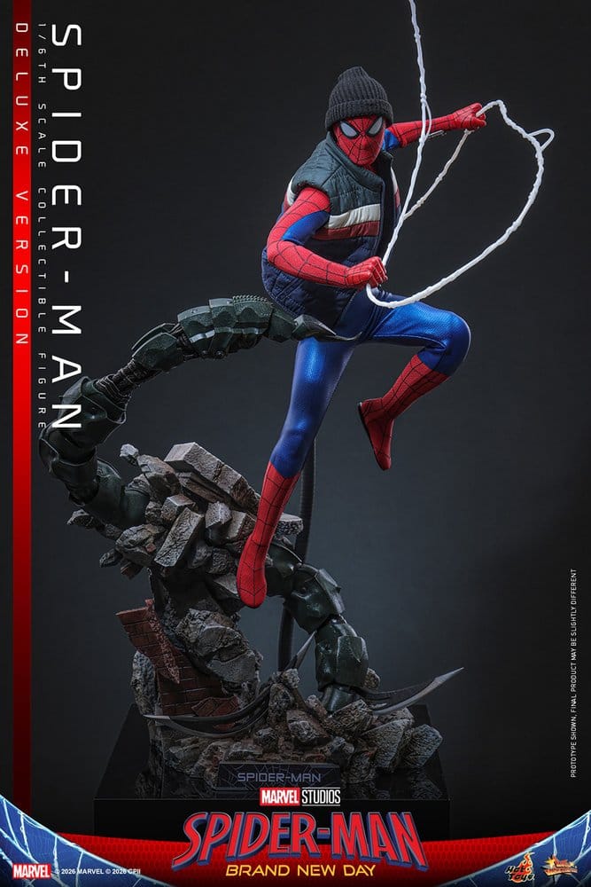 Marvel Spider-Man: Brand New Day Figura 1/6 Spider-Man (Versión Deluxe) 29 cm