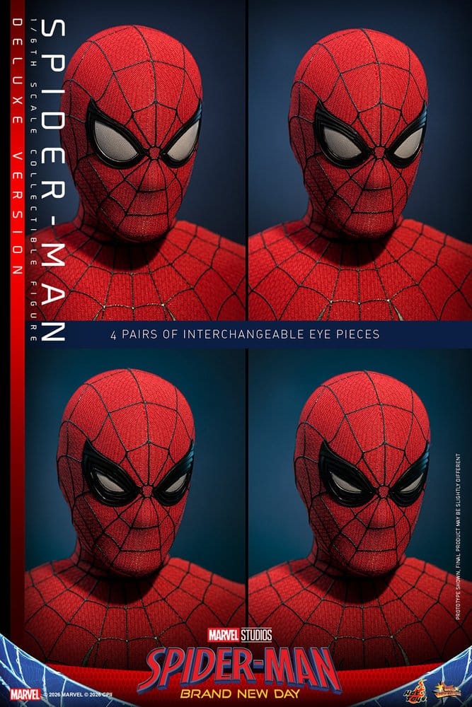 Marvel Spider-Man: Brand New Day Figura 1/6 Spider-Man (Versión Deluxe) 29 cm