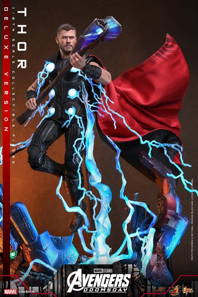 Vengadores: Doomsday Movie Masterpiece Figura 1/6 Thor (Deluxe Version) 32 cm