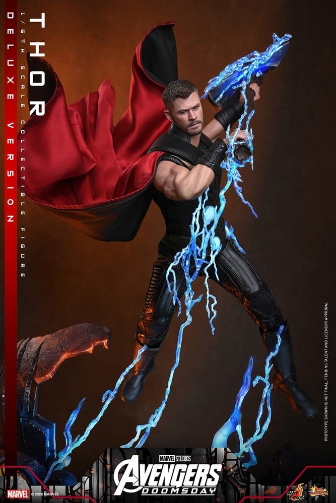 Vengadores: Doomsday Movie Masterpiece Figura 1/6 Thor (Deluxe Version) 32 cm
