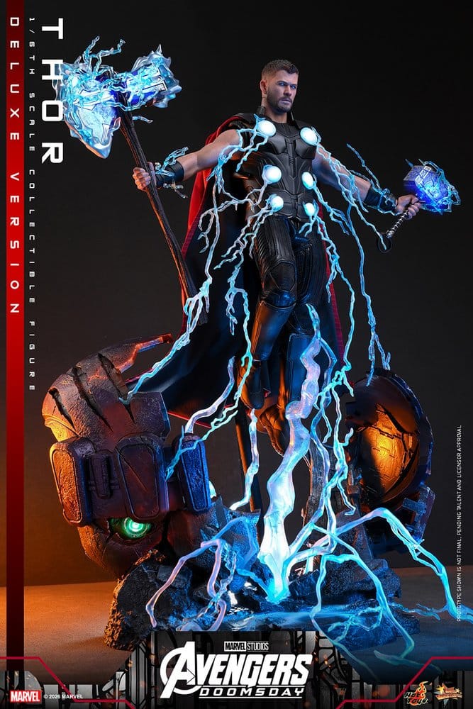 Vengadores: Doomsday Movie Masterpiece Figura 1/6 Thor (Deluxe Version) 32 cm