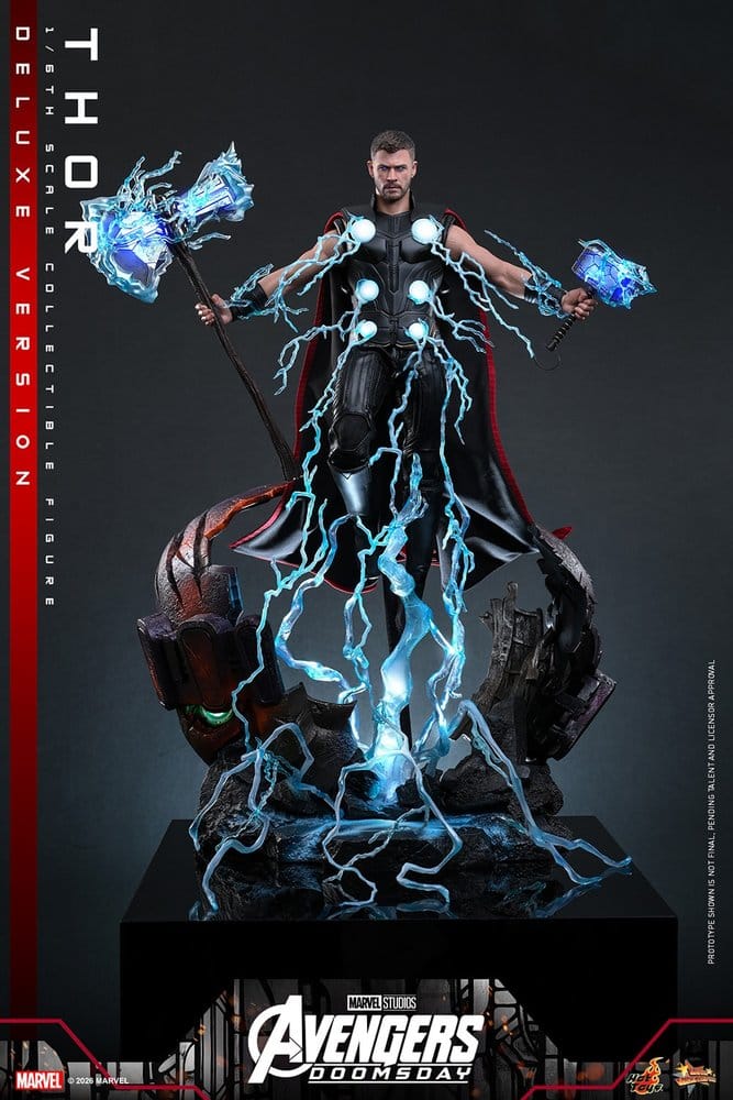 Vengadores: Doomsday Movie Masterpiece Figura 1/6 Thor (Deluxe Version) 32 cm