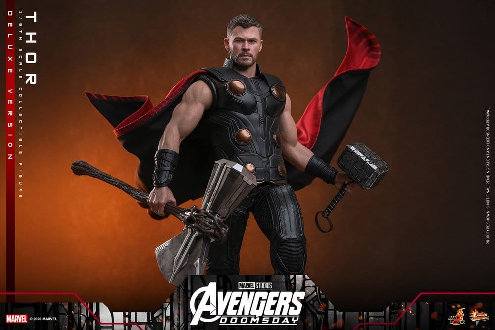 Vengadores: Doomsday Movie Masterpiece Figura 1/6 Thor (Deluxe Version) 32 cm