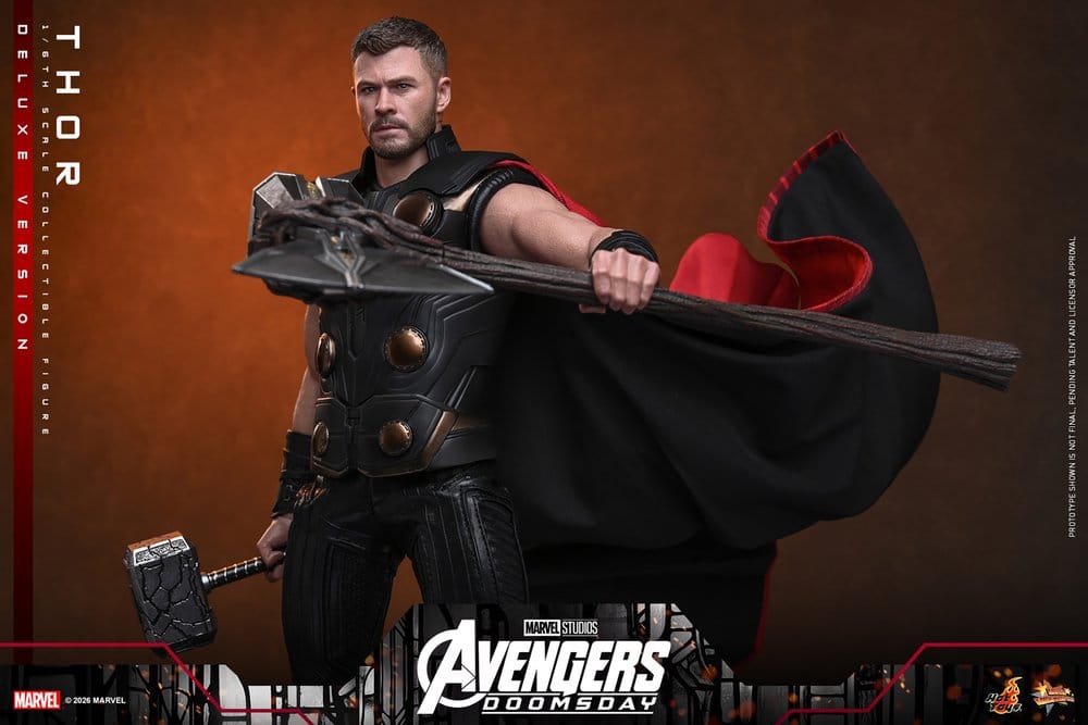 Vengadores: Doomsday Movie Masterpiece Figura 1/6 Thor (Deluxe Version) 32 cm