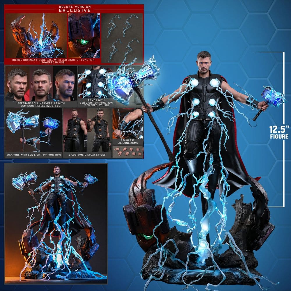 Vengadores: Doomsday Movie Masterpiece Figura 1/6 Thor (Deluxe Version) 32 cm