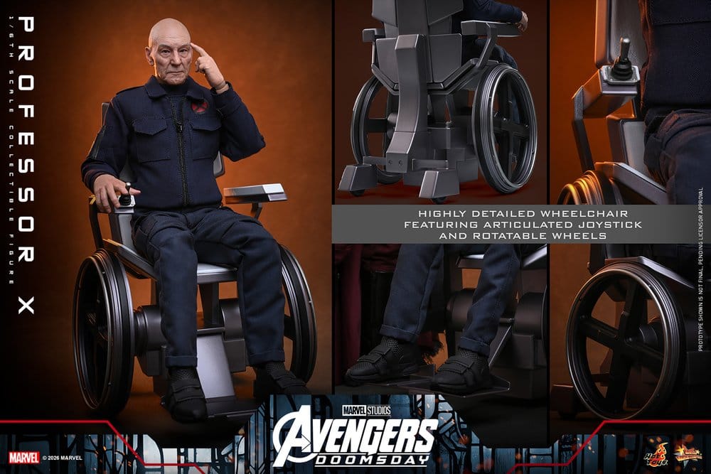Marvel X-Men Figura 1/6 Professor X 25 cm