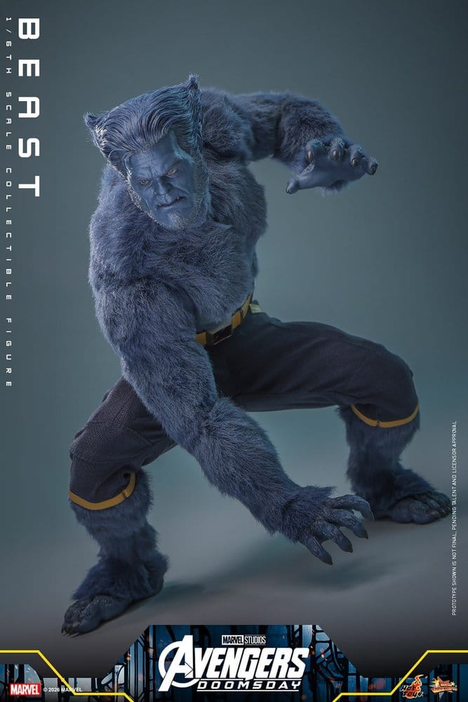 Marvel X-Men Movie Masterpiece Figura 1/6 Beast (Collector Edition) 33 cm