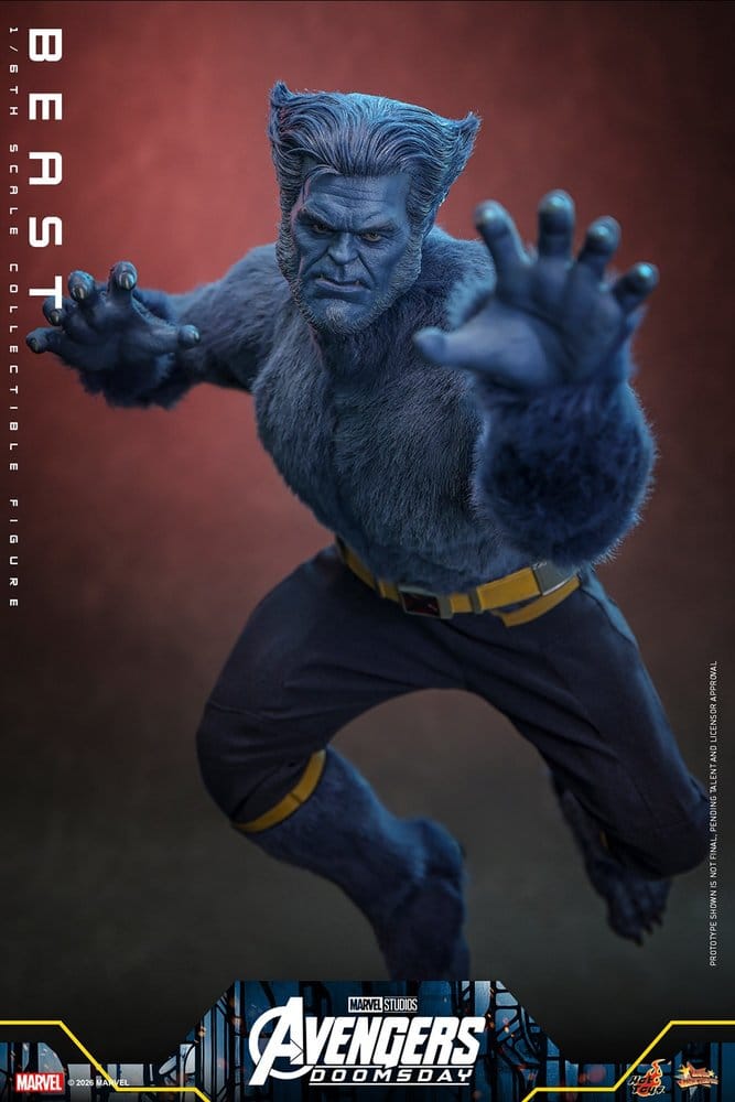 Marvel X-Men Movie Masterpiece Figura 1/6 Beast (Collector Edition) 33 cm
