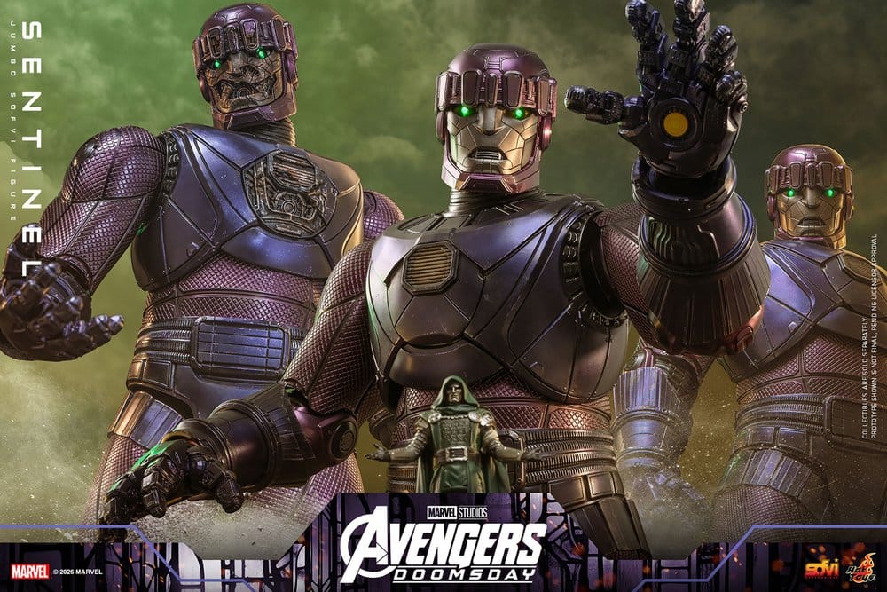 Marvel Sofvi Masterpiece Series Figura Sentinel 60 cm