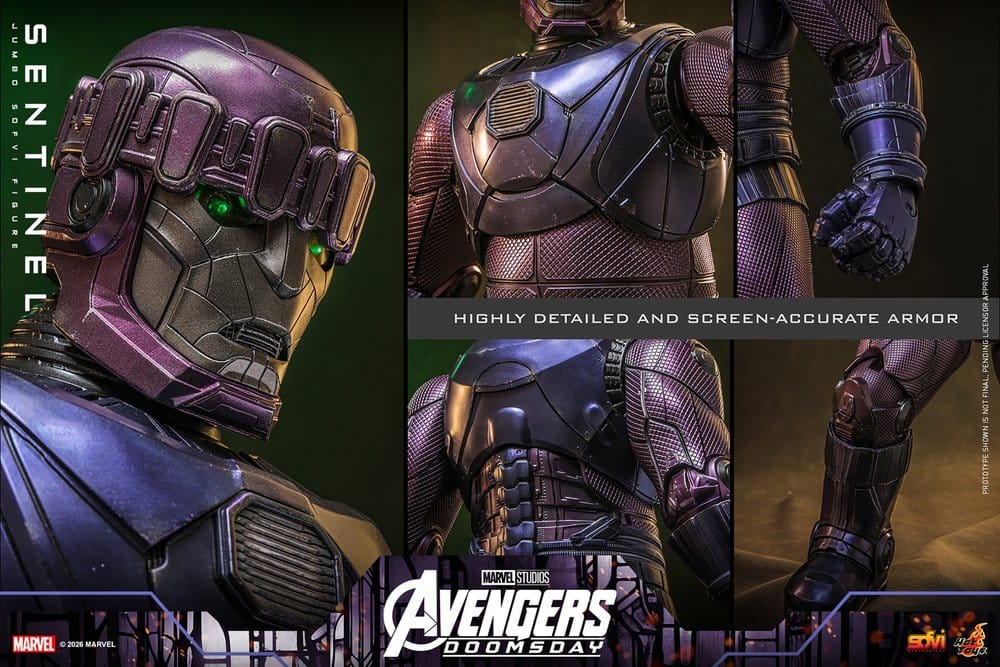 Marvel Sofvi Masterpiece Series Figura Sentinel 60 cm