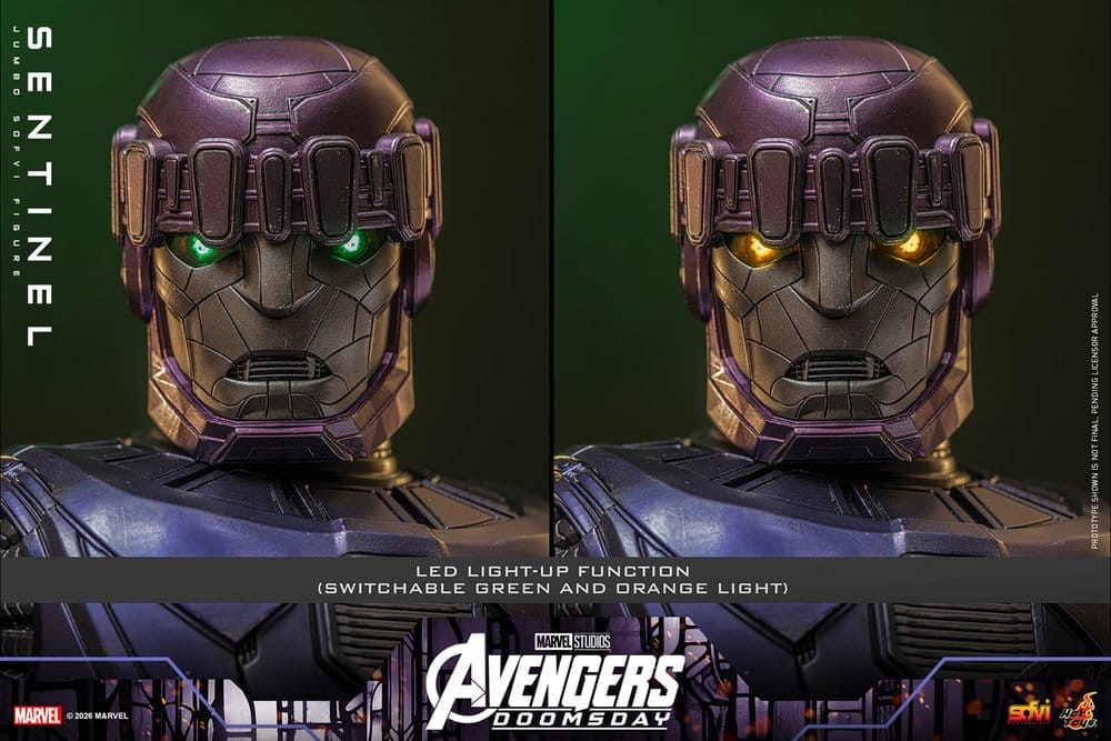 Marvel Sofvi Masterpiece Series Figura Sentinel 60 cm