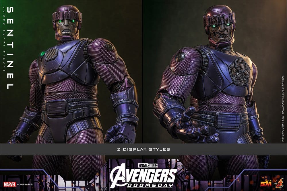 Marvel Sofvi Masterpiece Series Figura Sentinel 60 cm