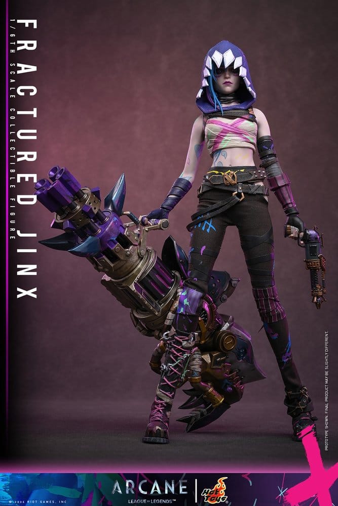 Arcane Figura 1/6 Fractured Jinx 28 cm