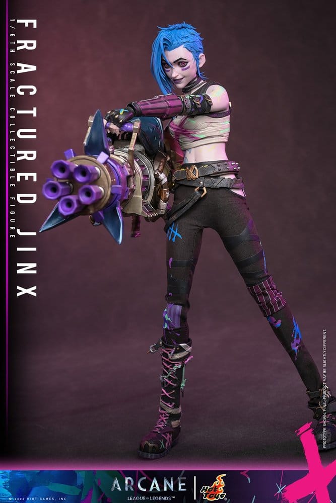 Arcane Figura 1/6 Fractured Jinx 28 cm