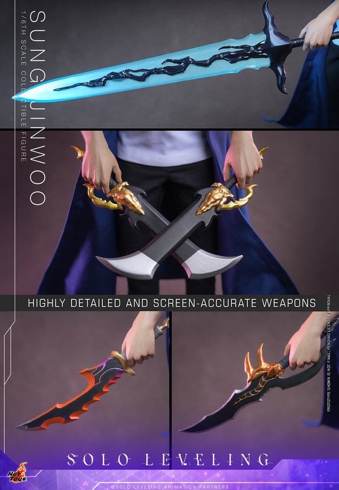 Solo Leveling Figura 1/6 Sung Jinwoo 32 cm