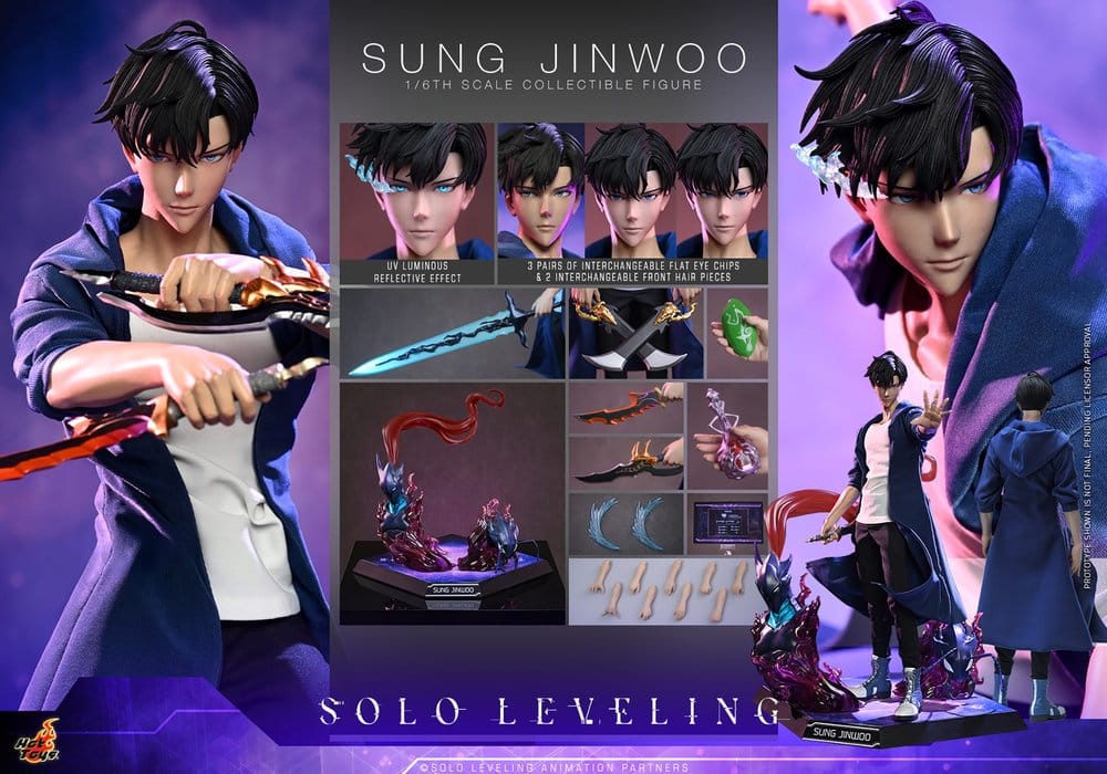 Solo Leveling Figura 1/6 Sung Jinwoo 32 cm
