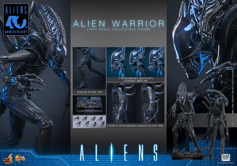Alien Movie Masterpiece Figura 1/6 Alien Warrior 39 cm