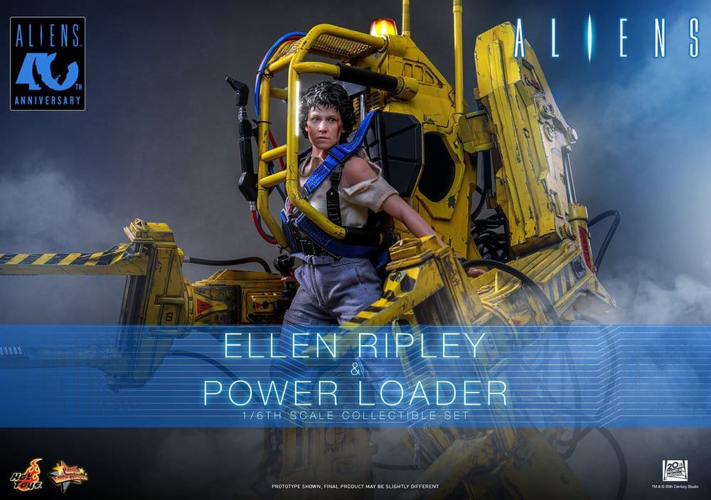 Alien Movie Masterpiece Set de Figuras 1/6 Ellen Ripley y Power Loader 52 cm