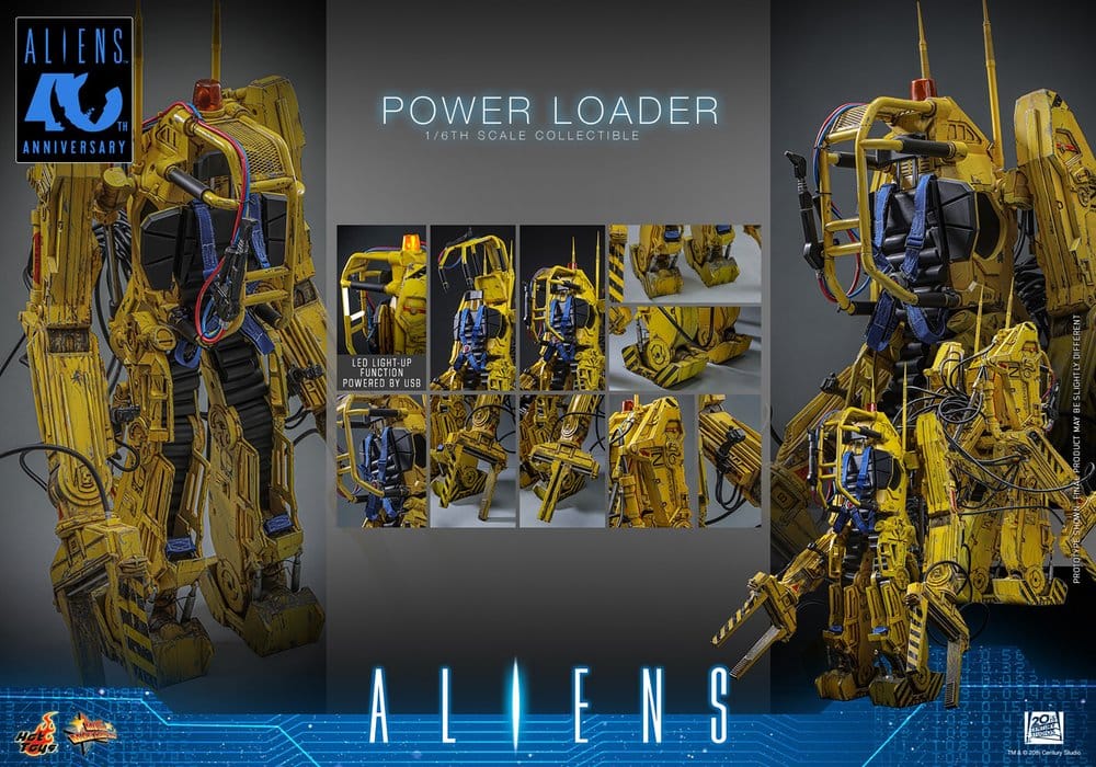Alien Movie Masterpiece Figura 1/6 Power Loader 52 cm