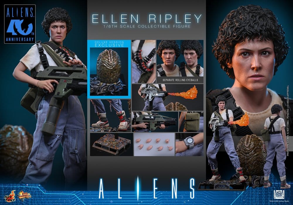 Alien Movie Masterpiece Figura 1/6 Ellen Ripley (Deluxe Version) 30 cm