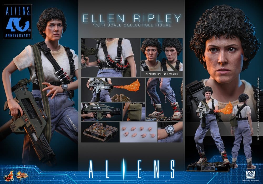 Alien Movie Masterpiece Figura 1/6 Ellen Ripley 30 cm