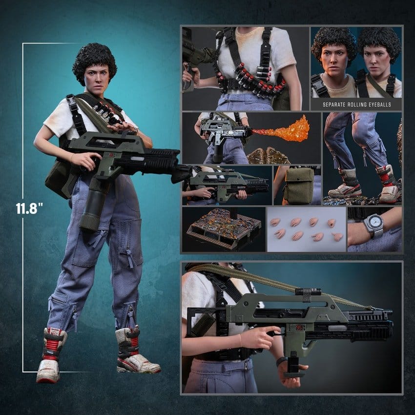 Alien Movie Masterpiece Figura 1/6 Ellen Ripley 30 cm