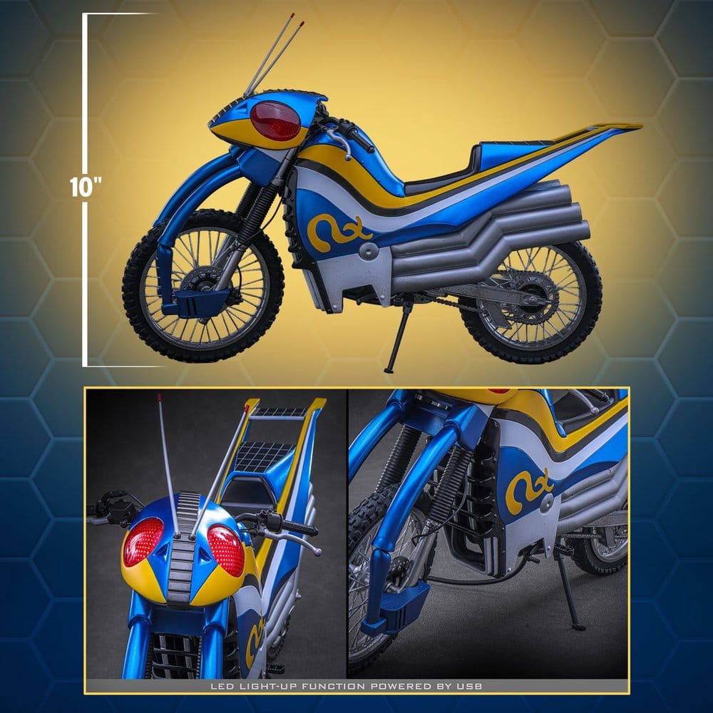 Kamen Rider Black RX Vehículo 1/6 Acrobatter 38 cm