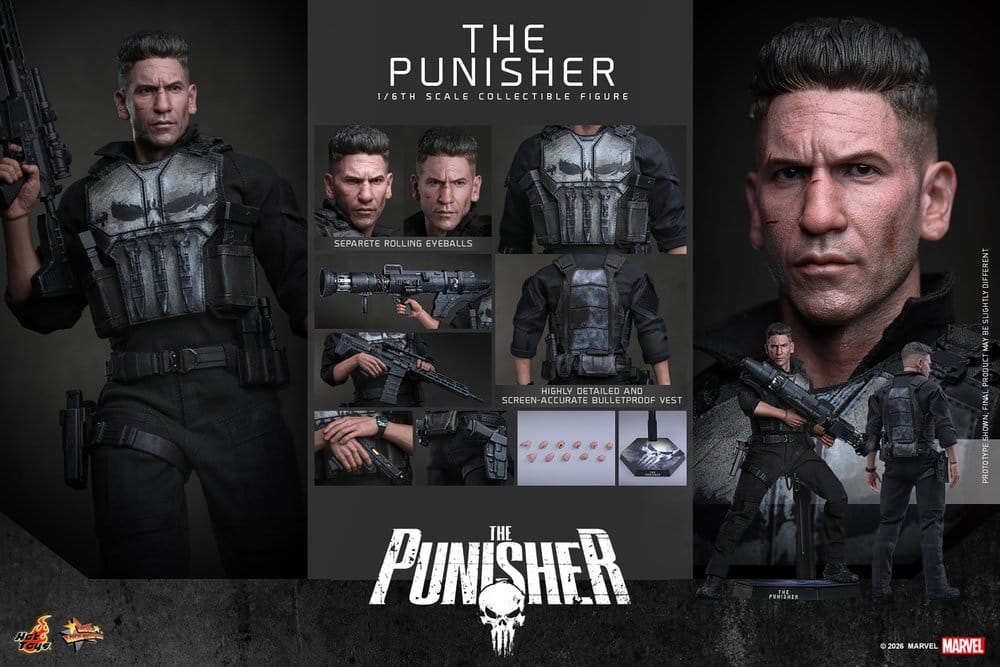 Marvel Figura 1/6 The Punisher 31 cm