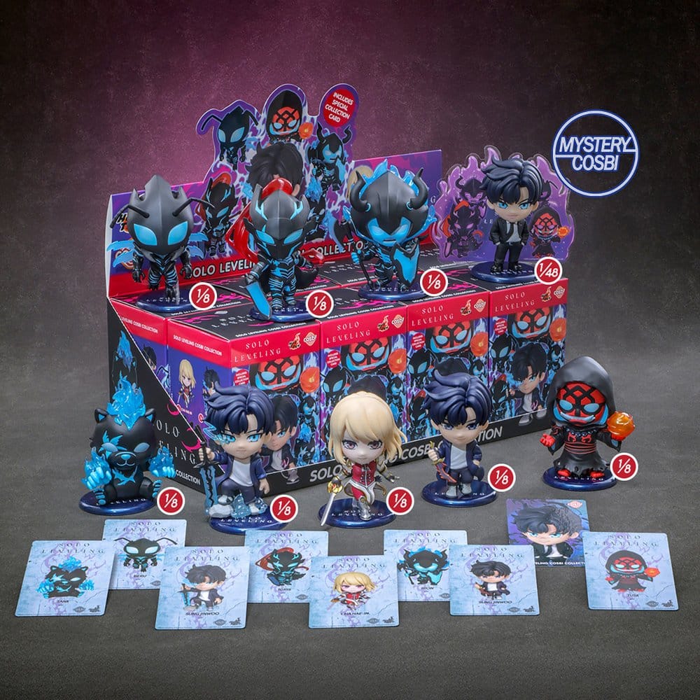 Solo Leveling Cosbi Figuras Mini 11 cm Blind Box Display (8)