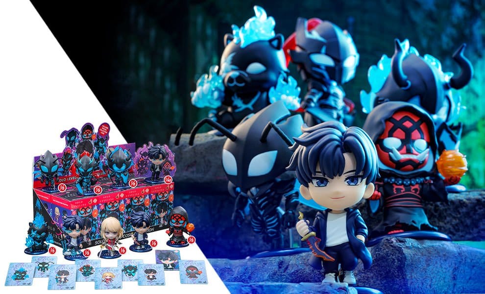 Solo Leveling Cosbi Figuras Mini 11 cm Blind Box Display (8)